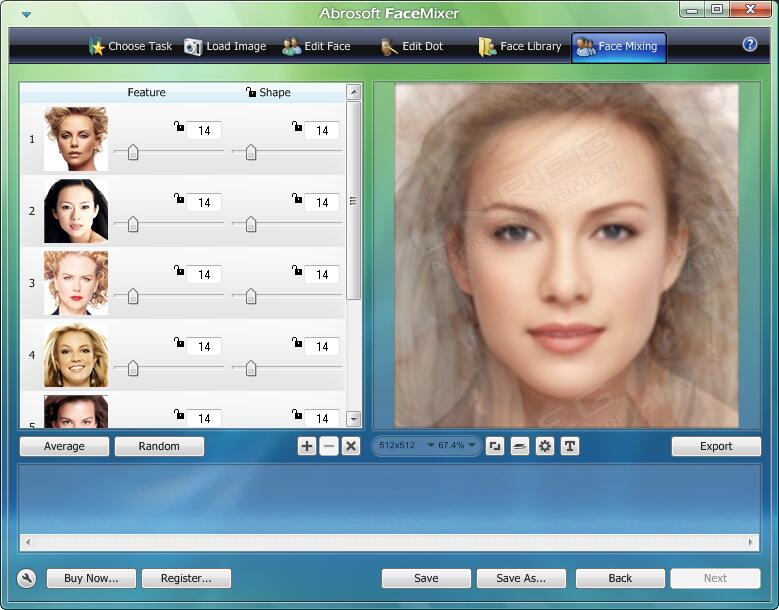 Abrosoft FaceMixer