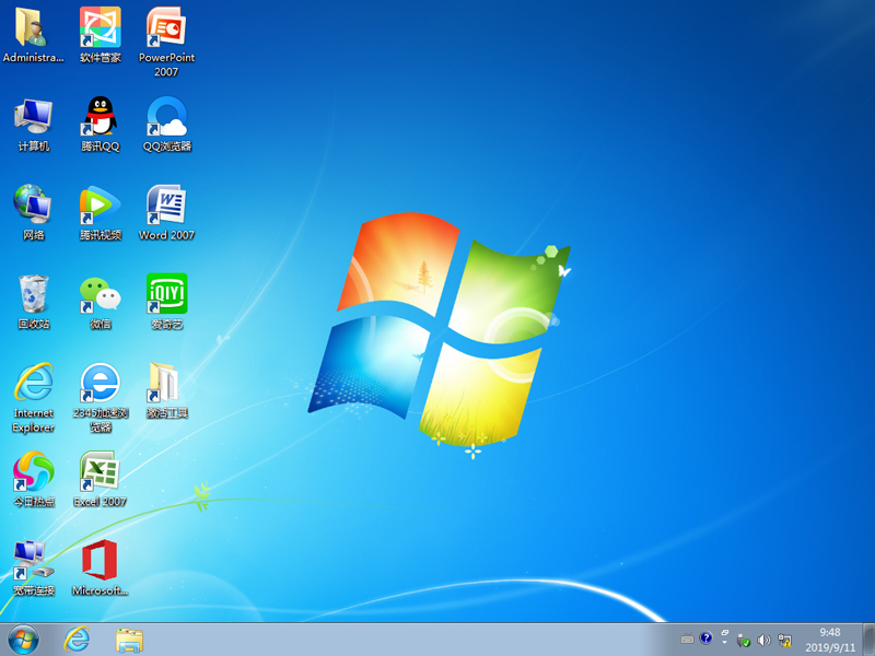 风林火山 GHOST WIN7 SP1 X64 优化正式版 V2019.09
