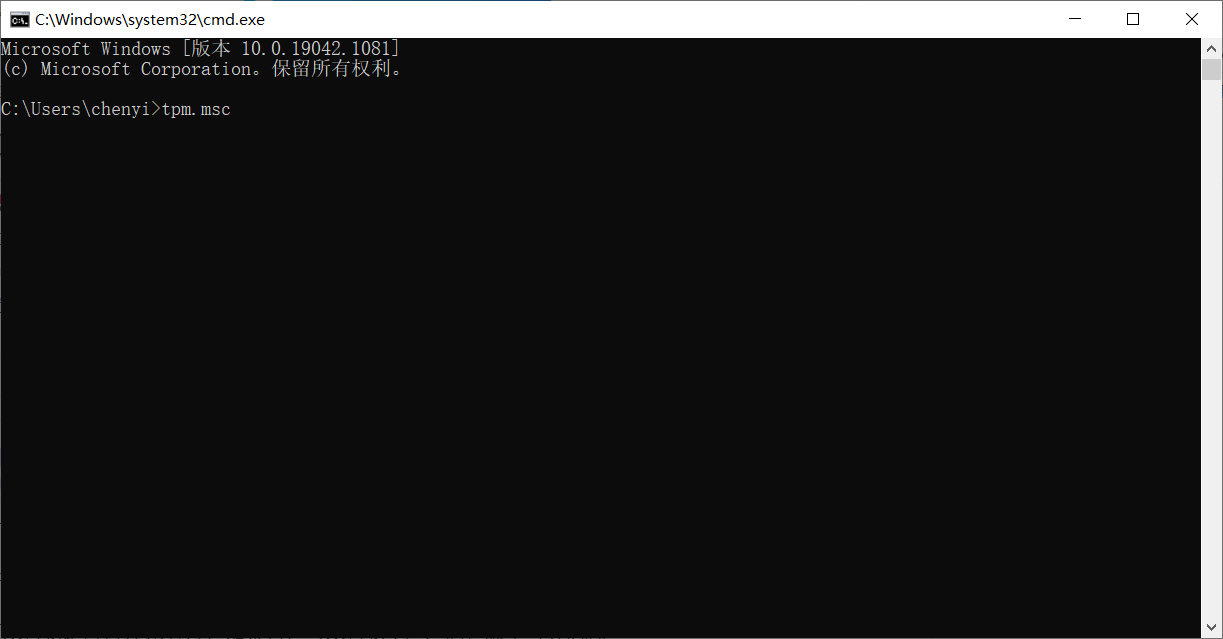 Win10电脑怎么查看是否支持TPM?