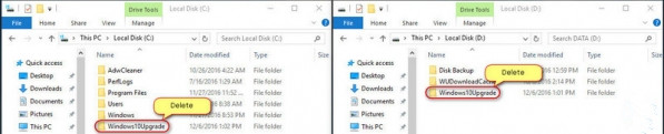 Win10upgrade文件能不能删除?