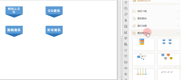 PPT中怎样把文字转成图示?