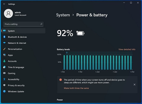 Win11如何查看电池情况?