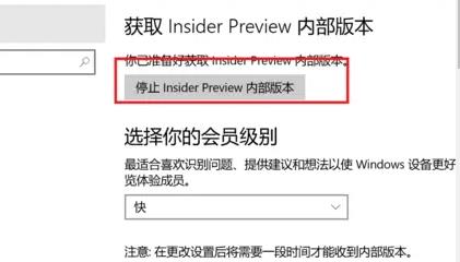 Win11如何退出预览计划?