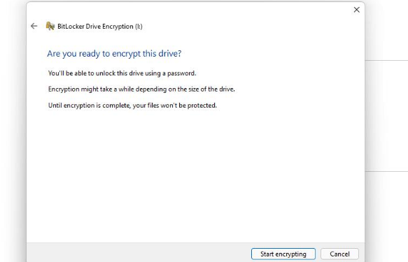 Win11硬盘如何开启密钥保护?