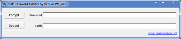 RDP Password Hasher(RDP密码生成器) V1.0 绿色版