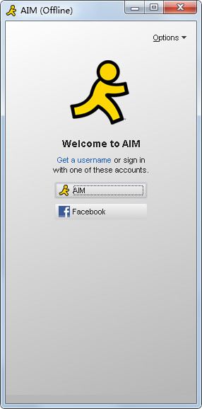 AIM即时通讯软件 V1.0 英文版
