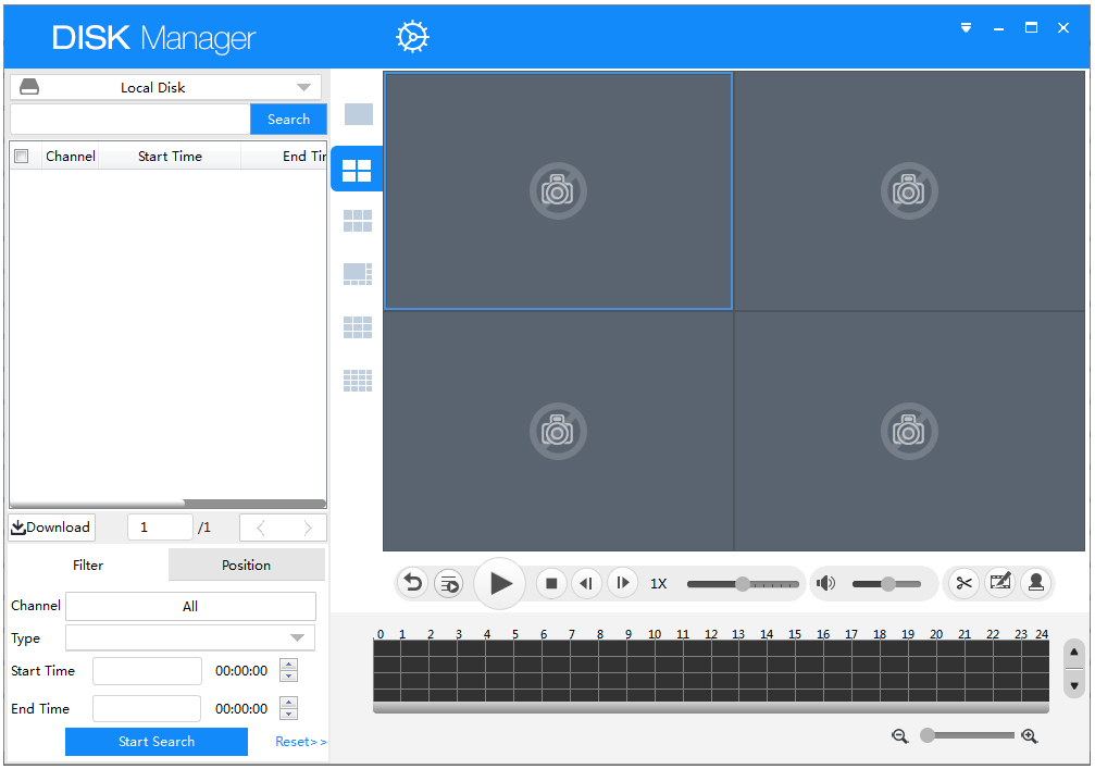 DiskManager(大华硬盘录像机客户端) V2.01.0