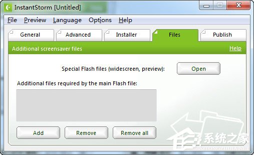 InstantStorm(Flash屏保制作软件) V2.0.1