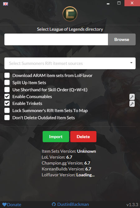 Championify(LOL英雄出装助手) V1.3.3 绿色版