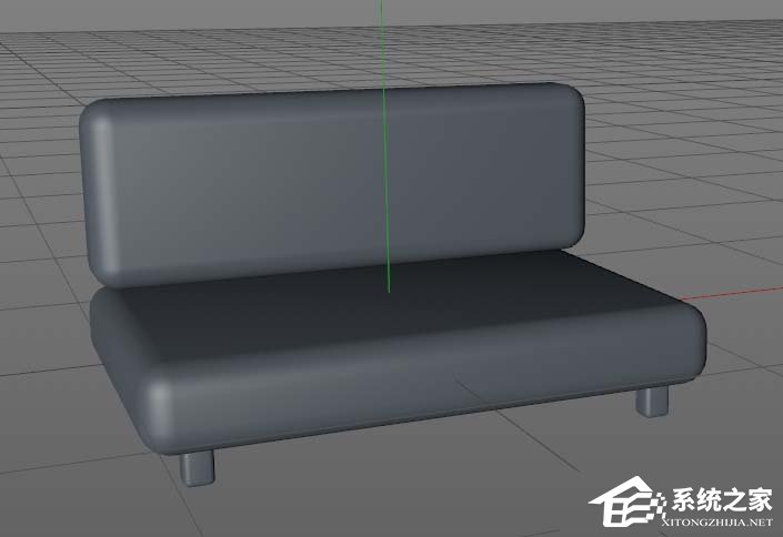 c4d如何建立沙发模型?c4d建立沙发模型的方法教程