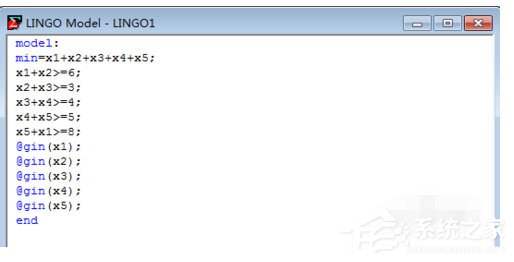 Lingo如何求解整数规划?Lingo求解整数规划的详细方法