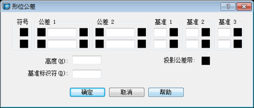 AUTOCAD2004图形形位公差怎么标注?