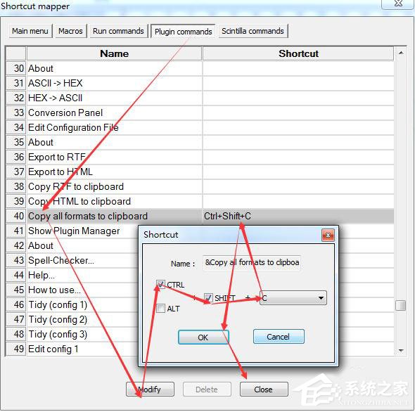 Notepad++怎么复制带格式代码