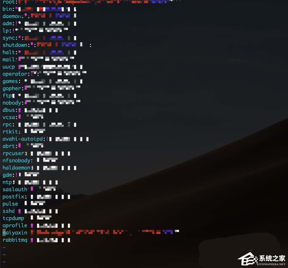 Linux如何查找shadow文件进入？