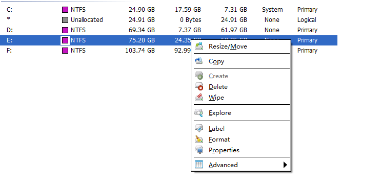 易我分区大师(EASEUS Partition Master Home家庭版版)怎么使用?
