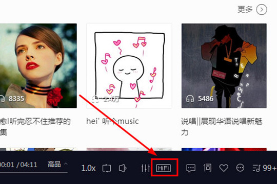 怎么使用酷我音乐HIFI?