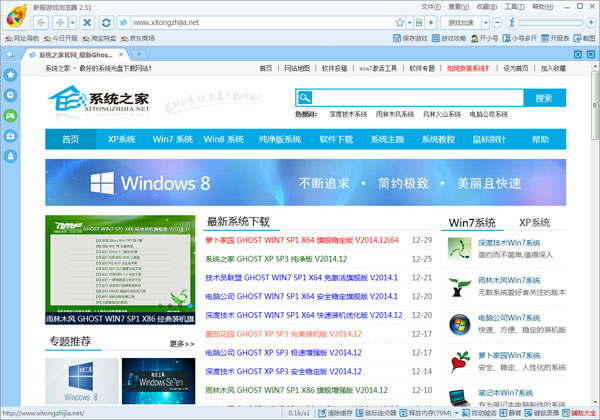 新服游戏浏览器 V2.51