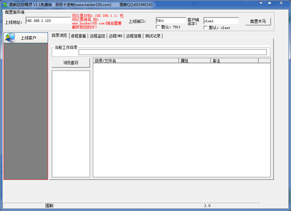 围剿远控精灵 V1.1 绿色版