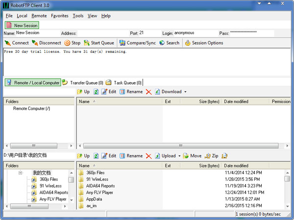 RobotFTP Client(FTP客户端) V3.0