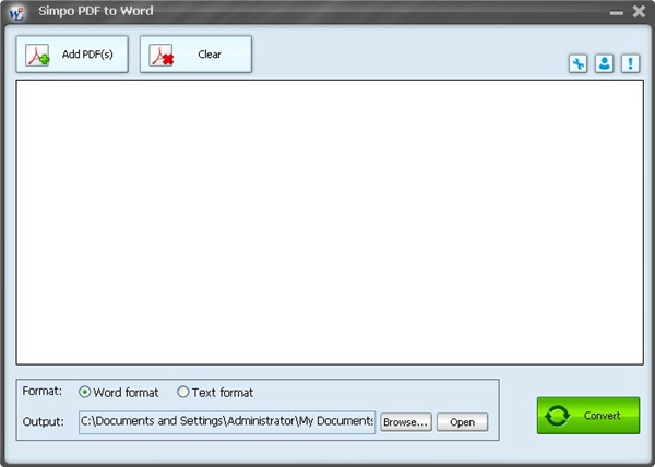 Simpo PDF to Word(PDF转Word工具) V3.5.2