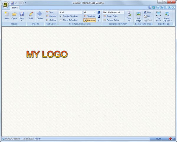 Domain Logo Designer(文字Logo产生器) V1.0.11 英文版