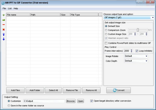 Ailt PPT to GIF Converter(PPT转GIF) V6.7 英文版