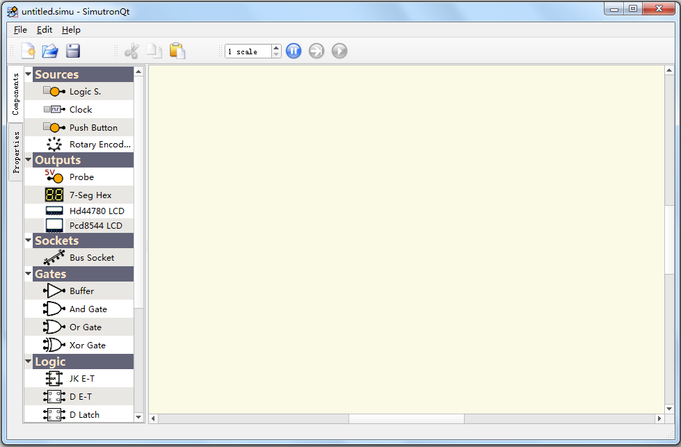 Simutron(电路模拟器) V1.0.1 英文绿色版