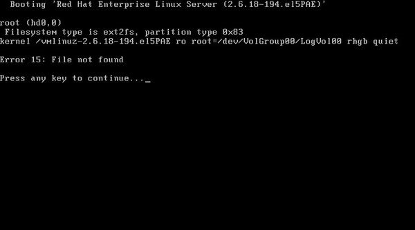 Win7开机黑屏error 15:file not found如何解决?