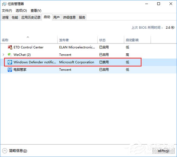 Win10创意者如何彻底禁用Windows Defender?