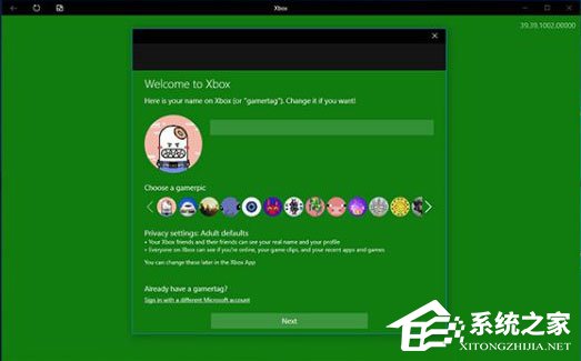 Win10系统如何创建Xbox Live帐户?