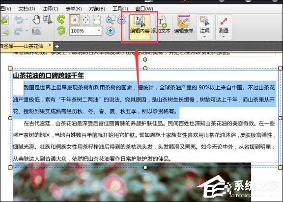 PDF文件怎么加粗字体?