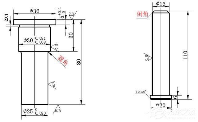 AutoCAD2016快速入门:倒角和圆角