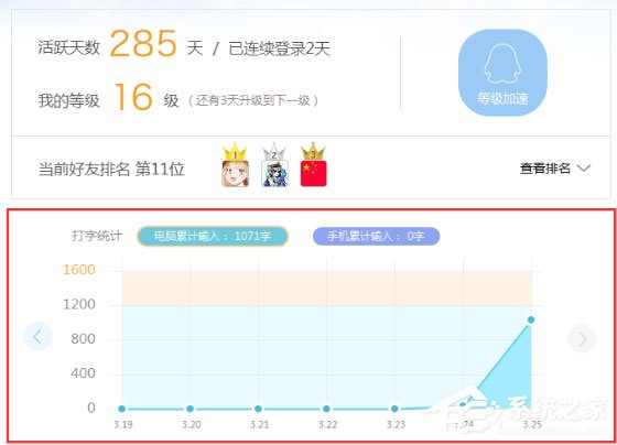 QQ拼音输入法怎么统计字数?