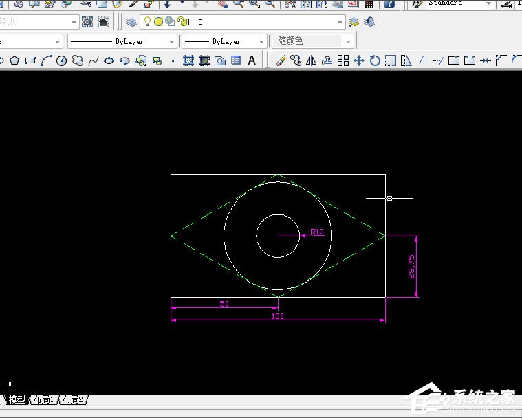 AutoCAD 2007如何画图和建块?