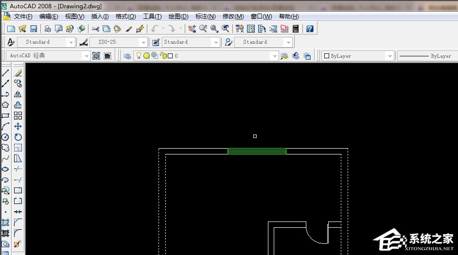AutoCAD 2008怎么标注尺寸?