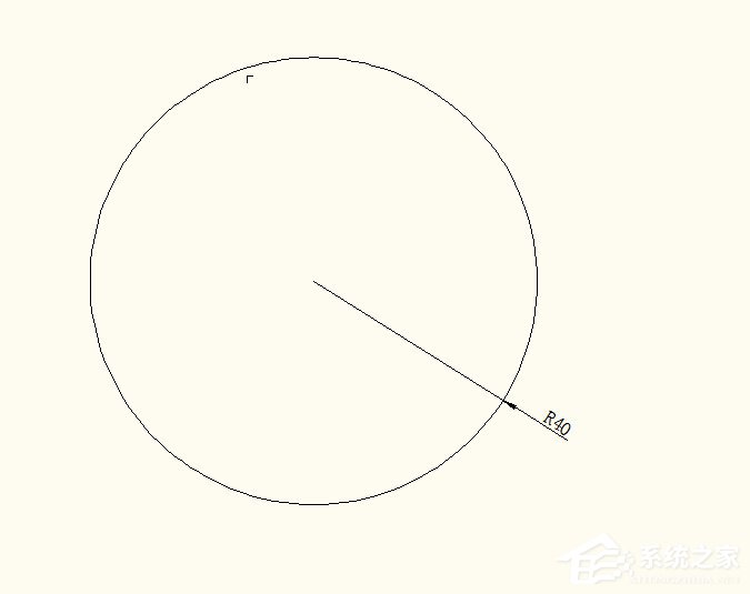 AutoCAD 2010标注圆的半径与直径