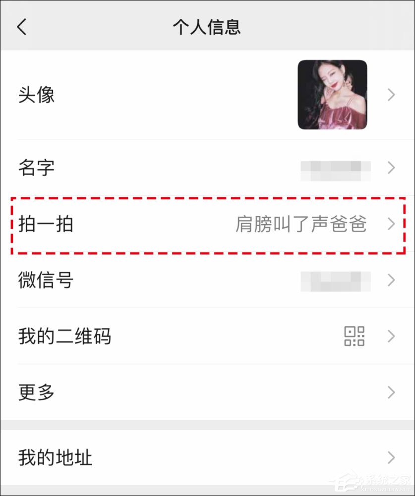 微信拍一拍可以加后缀吗?
