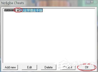 NDS模拟器金手指怎么用?