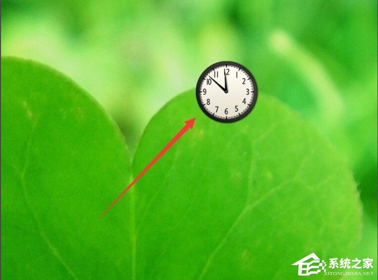 Win7怎么添加桌面时钟日历?