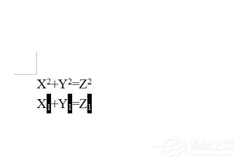 Word文档下标怎么打出来?