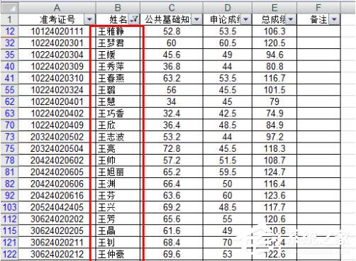 Excel如何把想要的人筛选出来?Excel筛选的方法
