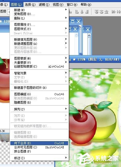 PS怎么合并图层?PS合并图层的方法
