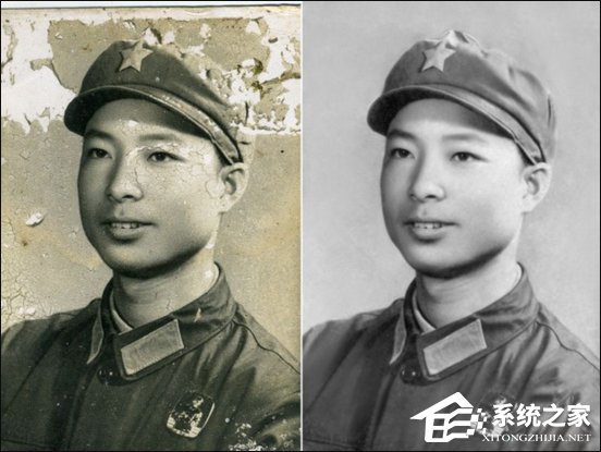 PS如何修复破损的照片?老照片出现氧化怎么复原?