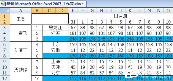 如何在Excel表格中画斜线打字?怎么将表格划分两个以上的斜杠?