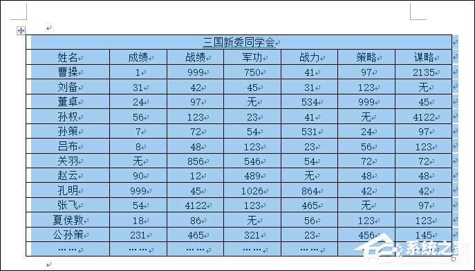 Word如何删除表格边框?Word文档去掉表格边框的方法