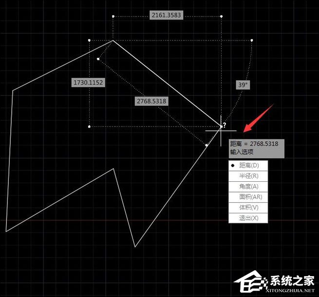 CAD中怎么测量面积、距离?CAD测量面积和距离的命令是什么?