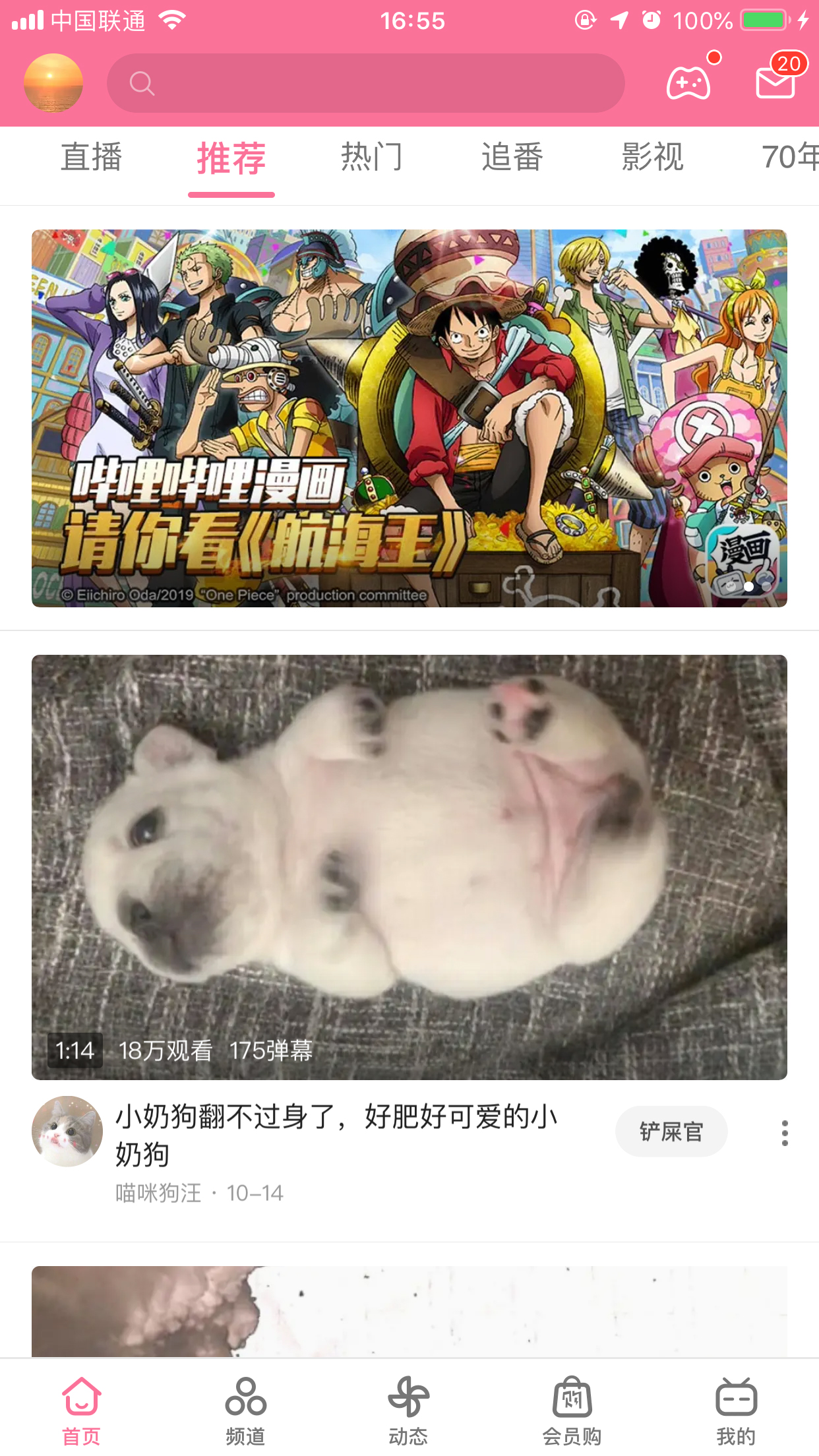 bilibili怎样发动态?