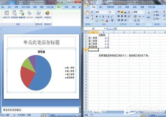 在PPT中怎么制作图表?PPT制作图表的方法