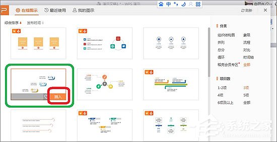 在WPS中怎么插入关系图?WPS插入关系图教程