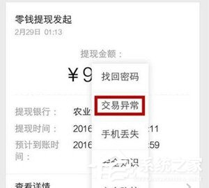 微信出现零钱提现异常怎么办?微信出现零钱提现异常的解决方法